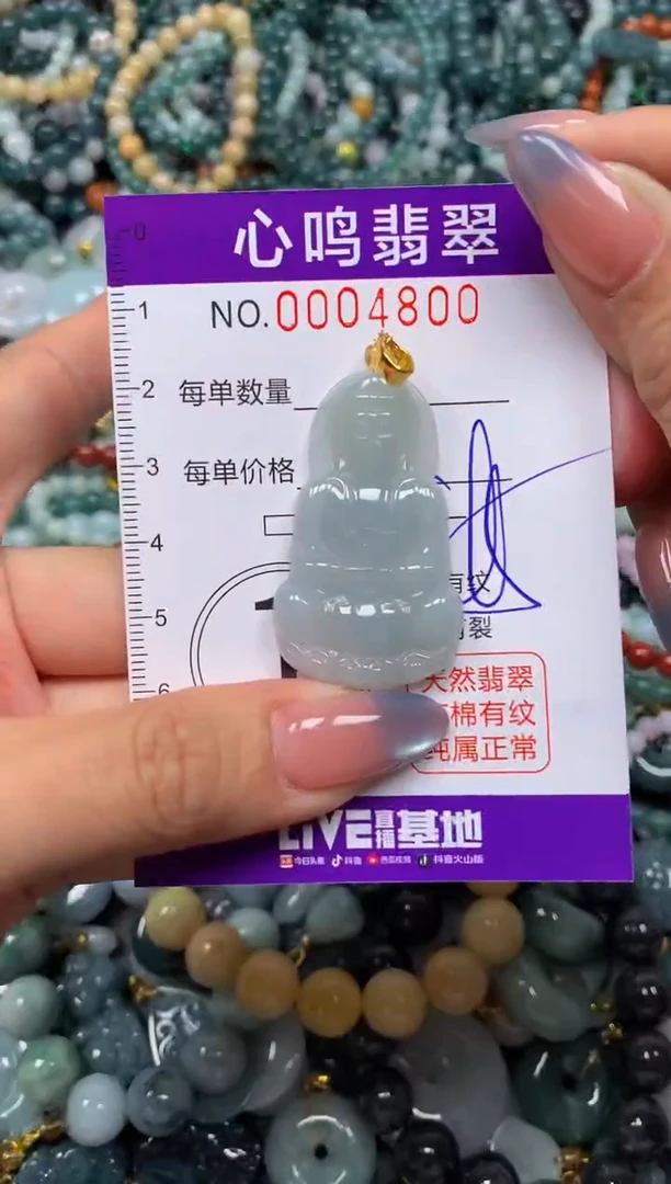 颈饰未镶嵌翡翠闪购004800