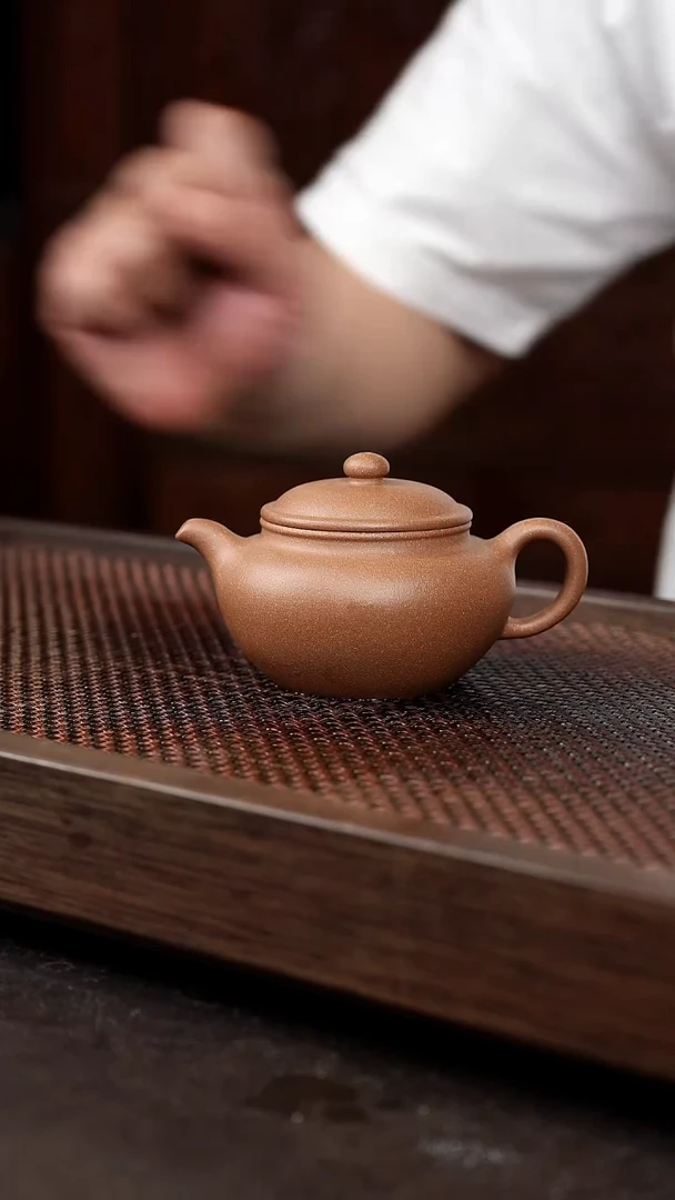 茶壶紫砂老段泥永福莲子