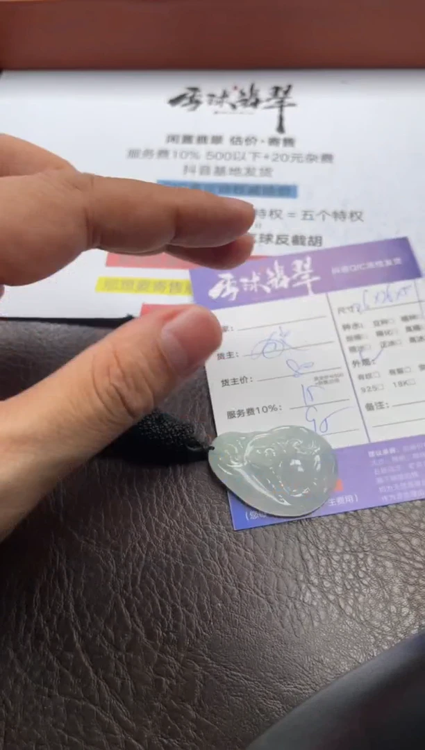 翡翠未镶嵌颈饰1485627104