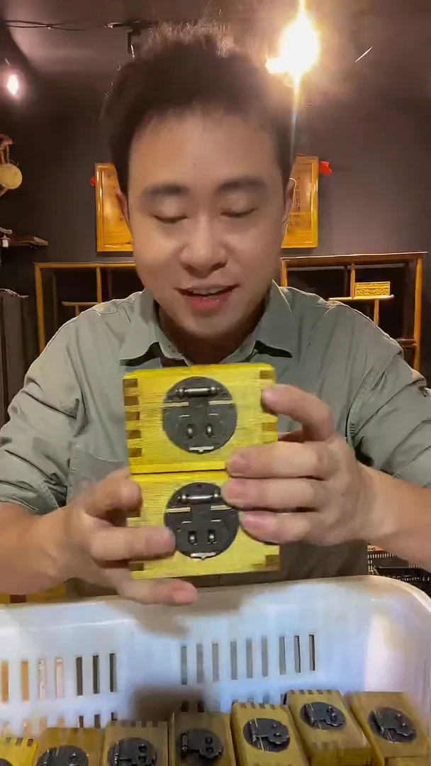 木金丝楠木制品方盒一个10*10*6