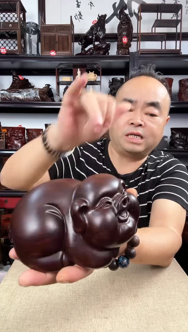 木大猪老李红木工艺品