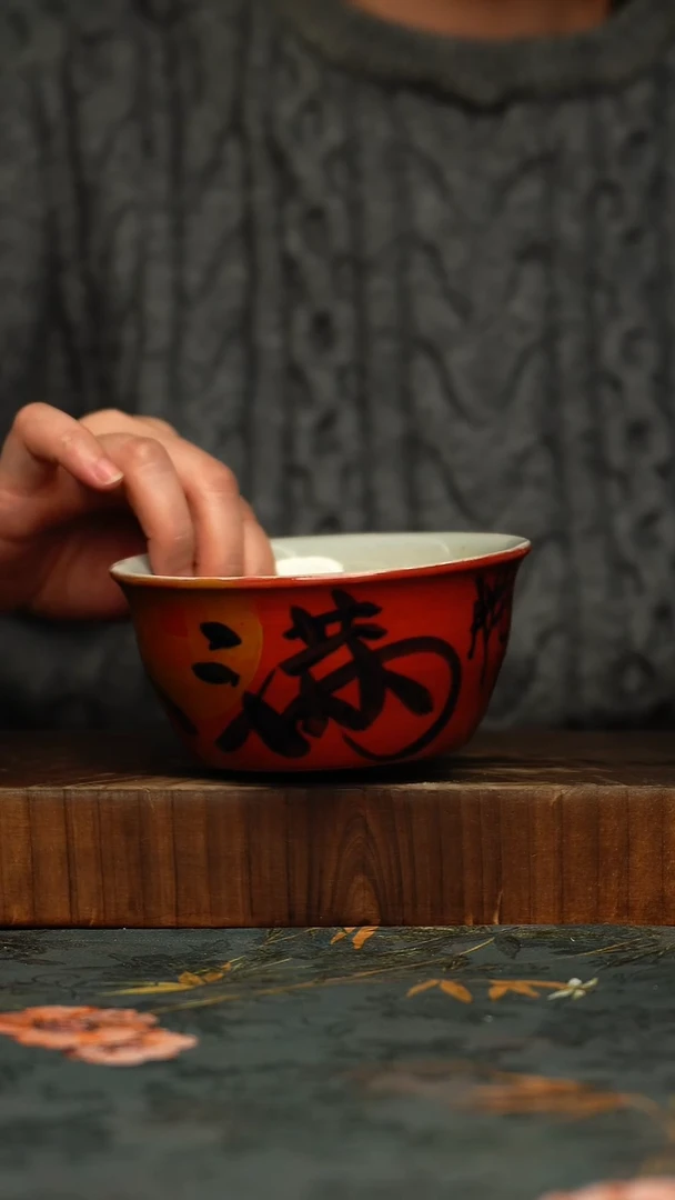 瓷片釉下彩手工手绘同款陶器