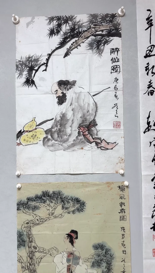 国画强*。张谷良老师国画作品