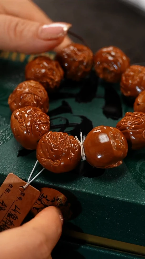 橄榄核手串/手链九林精品核雕