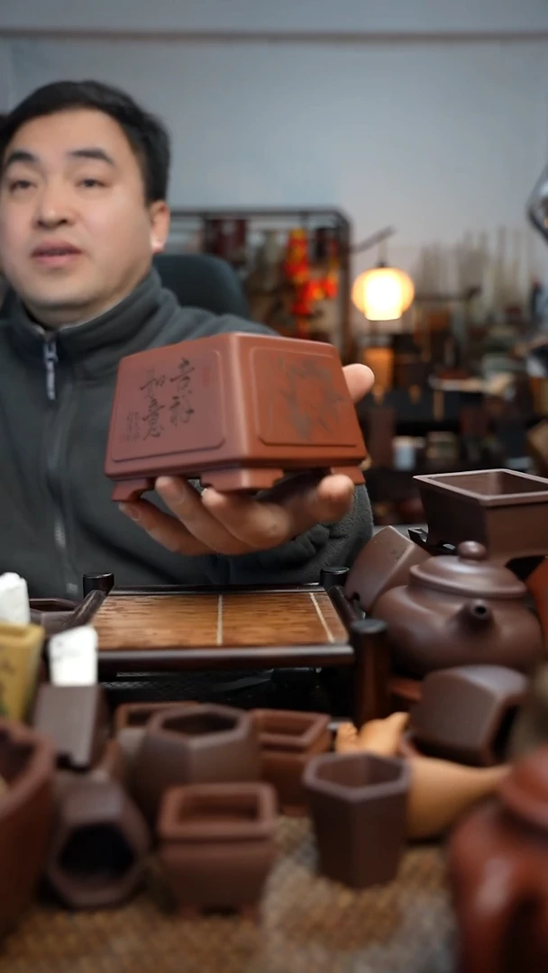 紫砂花盆匆*長木軒精品紫砂