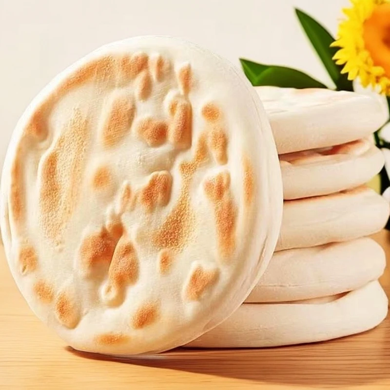 西北老酵面干粮馍大烧饼全麦火烧白面包粗粮馍馍面食早餐佤味