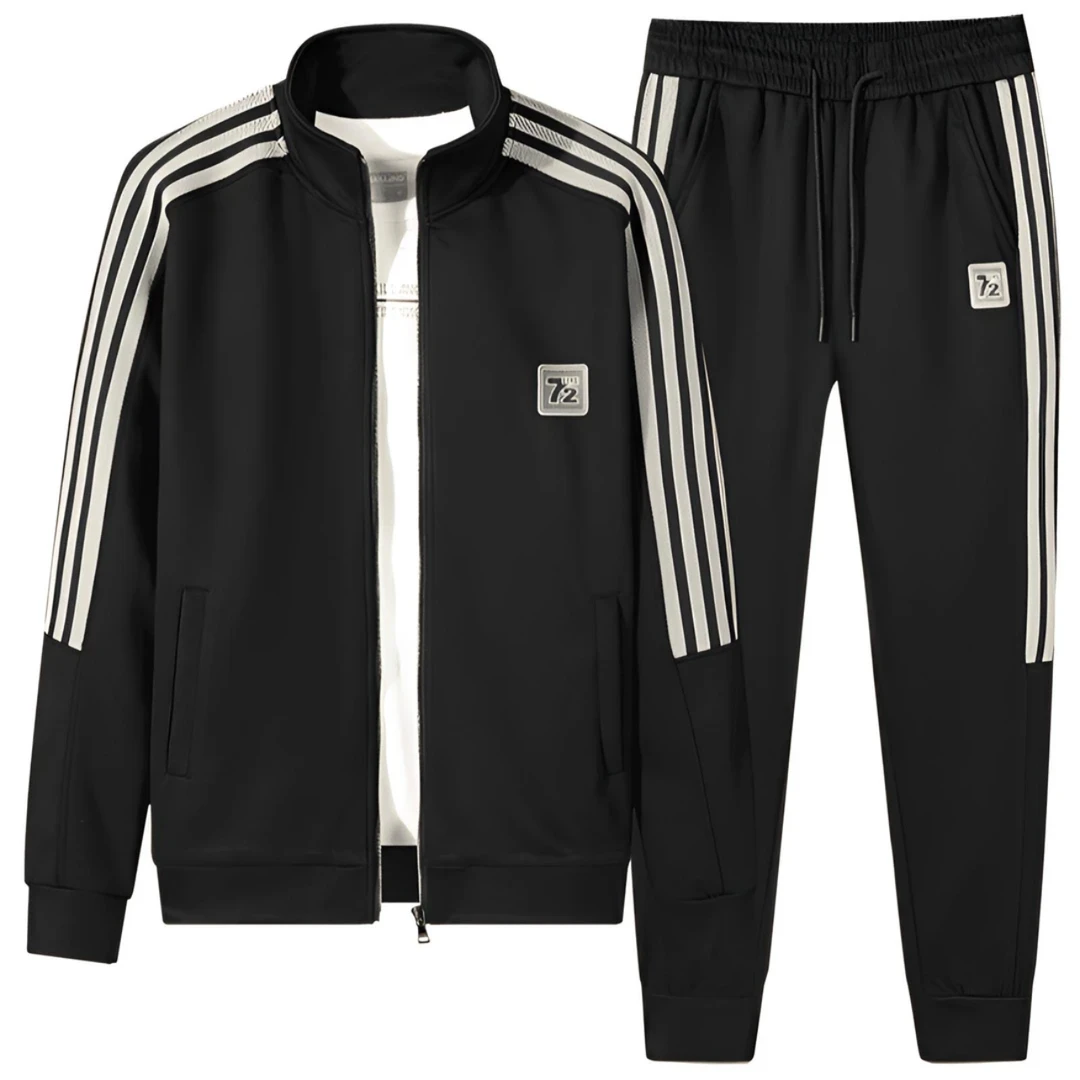 男女情侣百搭外套春秋新款休闲长袖时尚潮流立领宽松韩版运动套装