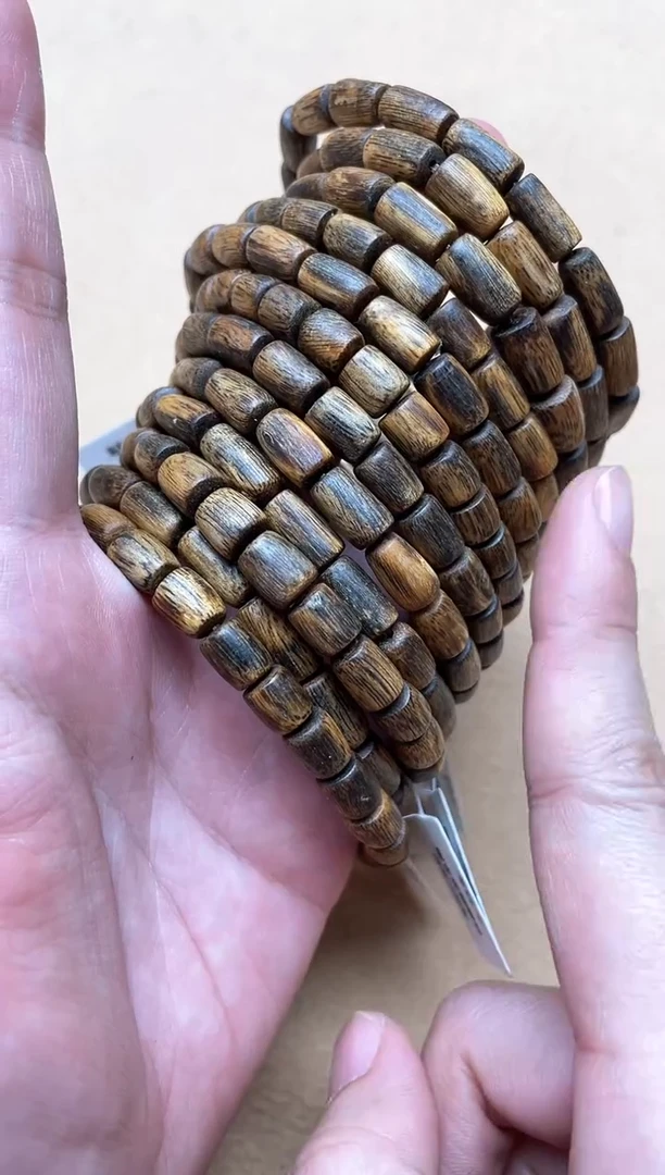 【闪购商品】沉香手串海南棋楠红金猊随型单圈多样性发其一