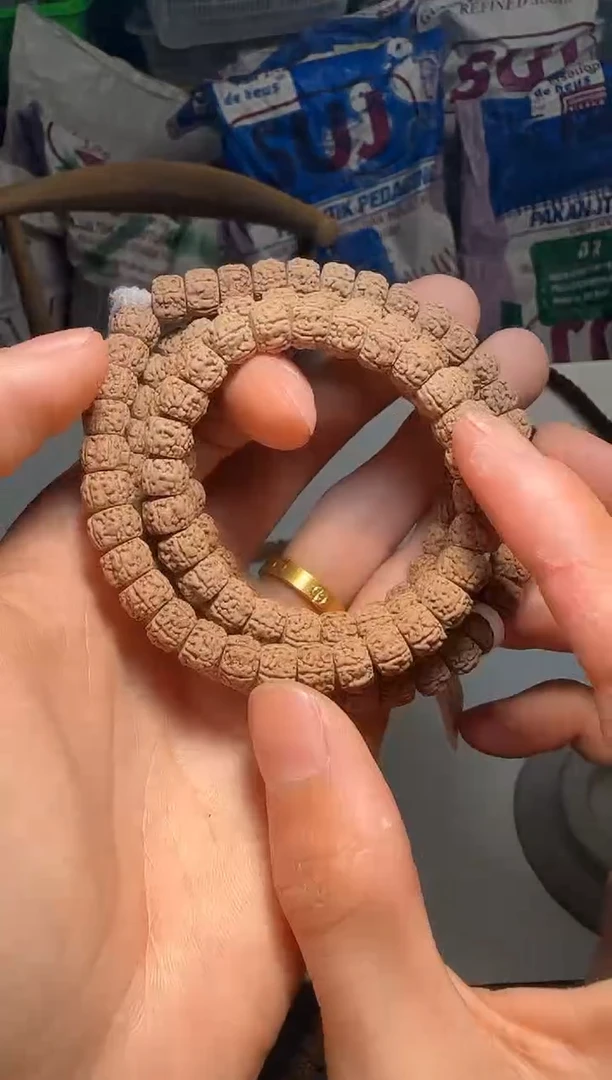 手串金刚菩提超头龙切黄点龙108-8mm