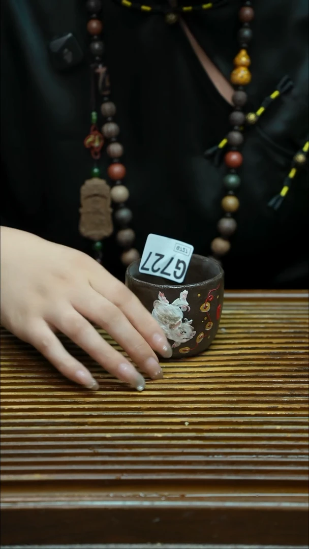 万古烧粗陶手工茶具