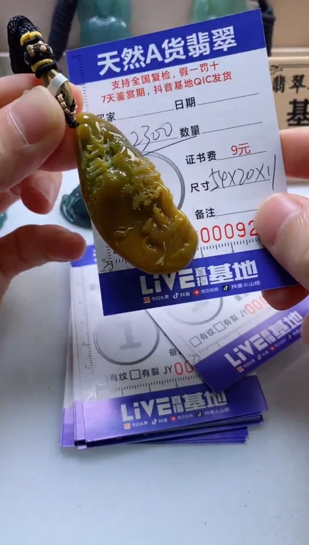 颈饰未镶嵌翡翠