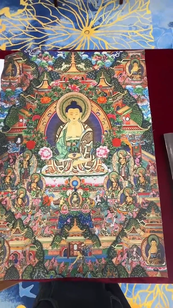 卷轴画唐卡TK16049
