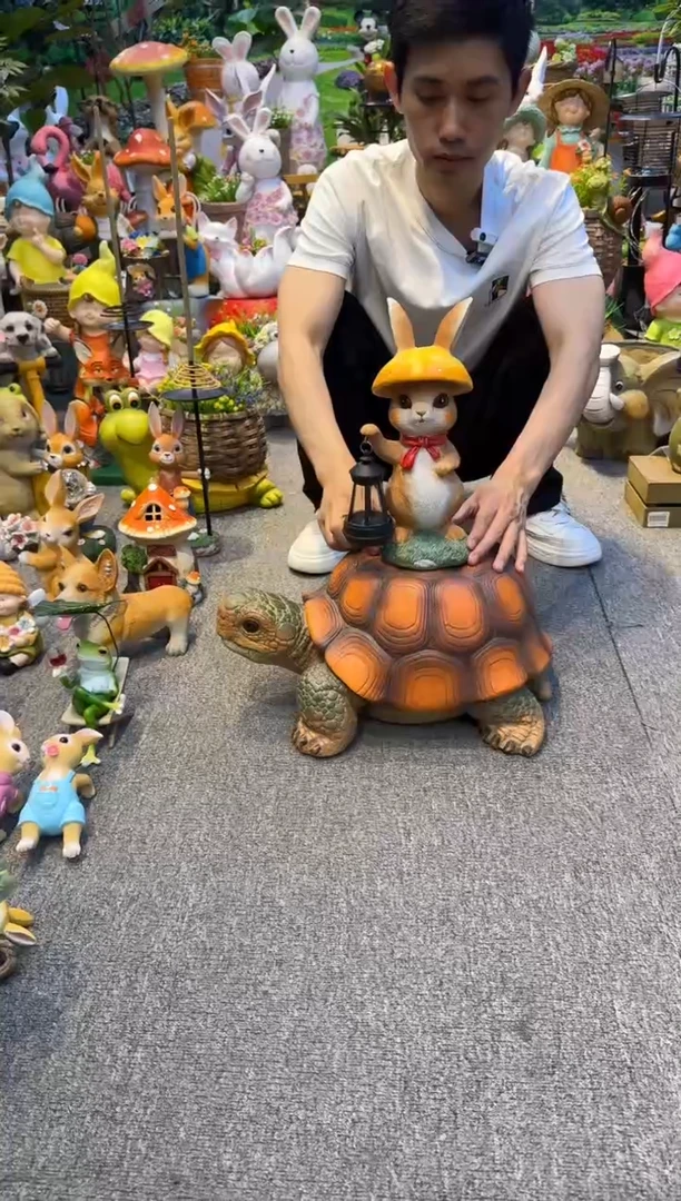 无花朵花园庭院摆件&002&