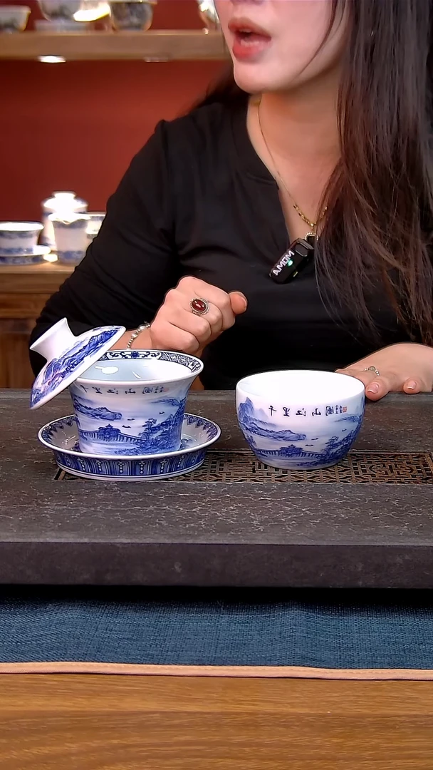 简装家用款2件套 白瓷陶瓷茶具