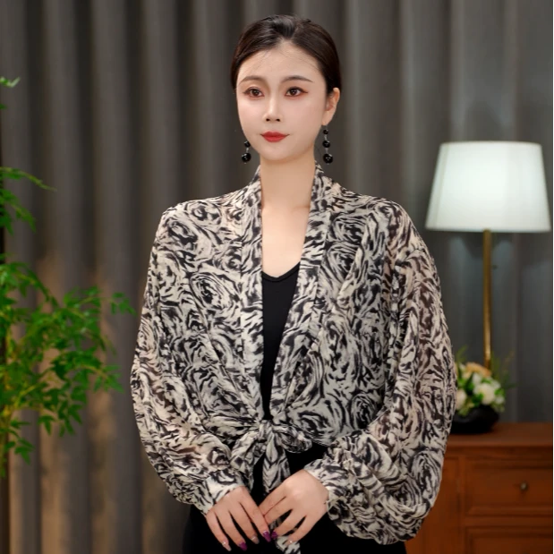 【蝶舞】夏季民族风防晒遮阳薄款披肩古风清御姐风外披