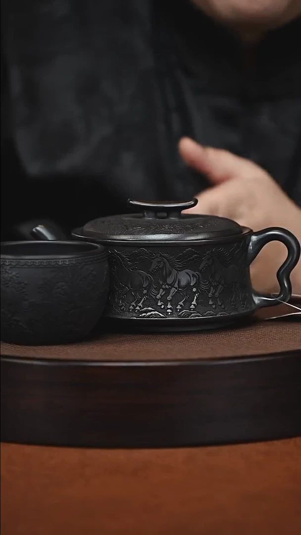 茶壶紫砂原矿紫砂壶