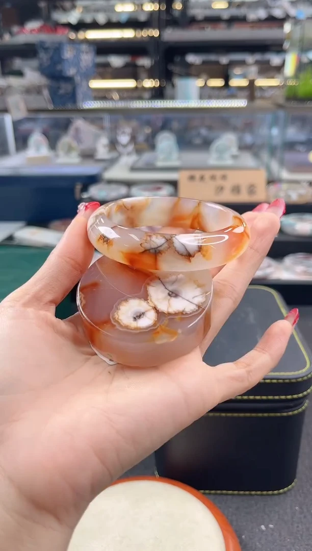 未镶嵌手镯石英质玉58-60圈口（赠品镯心）S948798