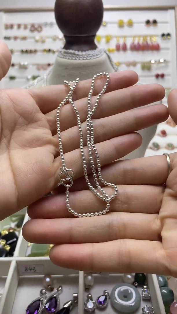 无链子足银财***娘链子足银
