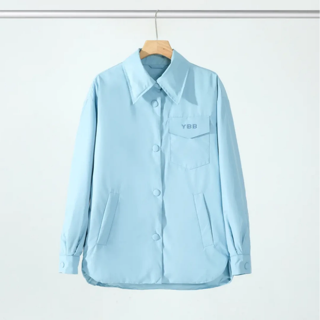 新款羽绒服男女同款保暖短款羽绒服