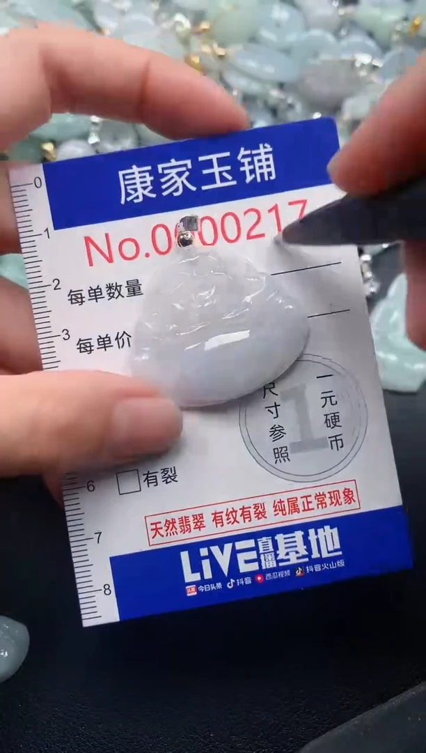 吊坠(不含链)未镶嵌翡翠217