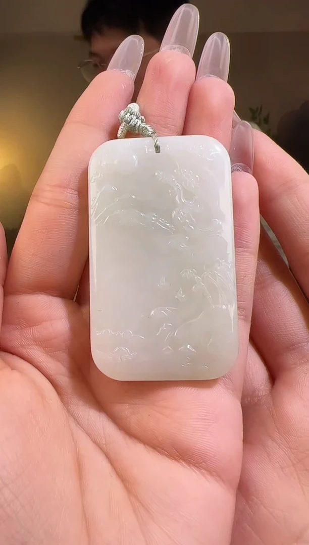 【闪购商品】和田玉颈饰未镶嵌随型51