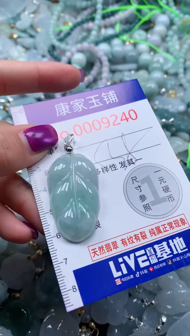 颈饰未镶嵌翡翠9240