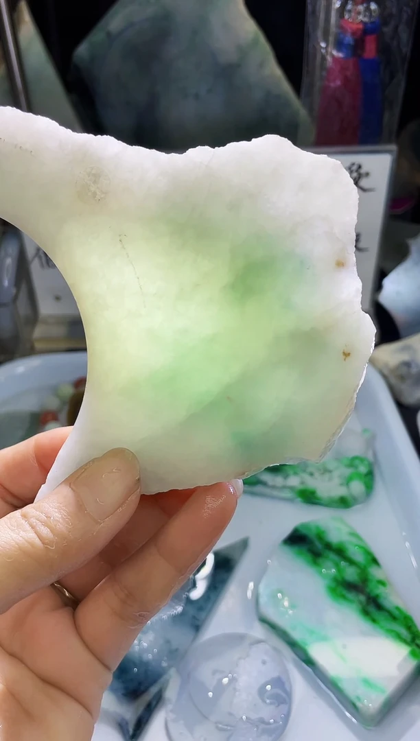 未镶嵌挂件翡翠天然缅甸翡翠A货