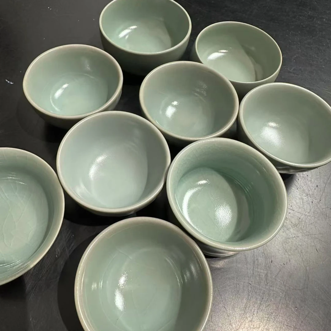 宝丰汝瓷清凉寺高端主人杯-单杯-壶-盖碗-瓶器随机发
