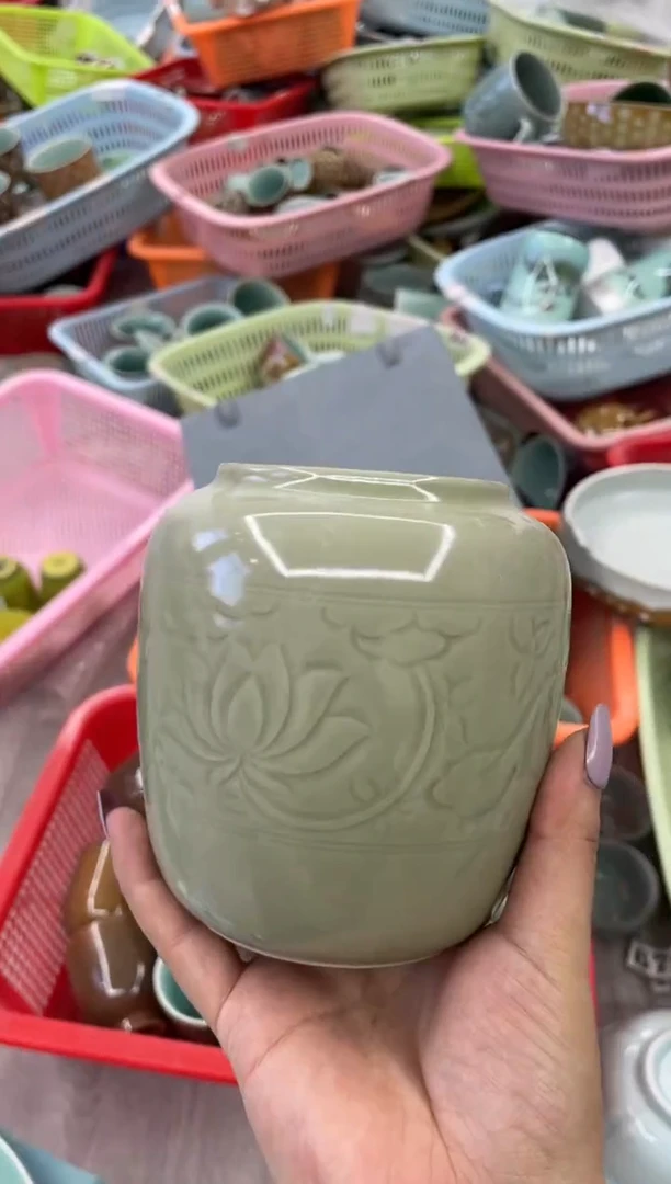 瓷特价福利 微瑕 慧仙青瓷