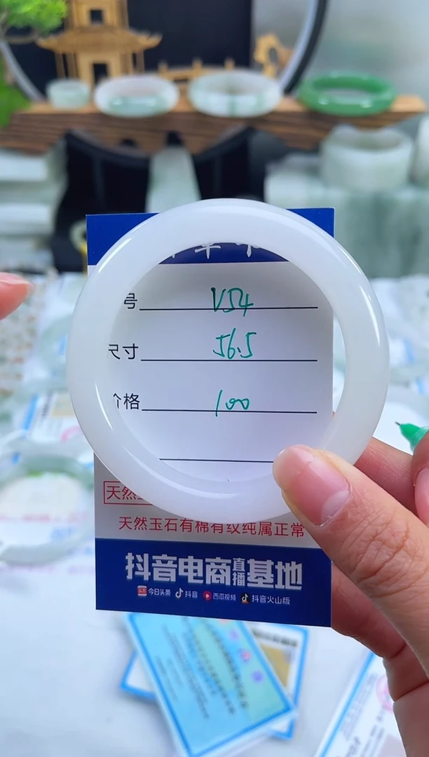 未镶嵌首饰石英质玉（天山翠）54