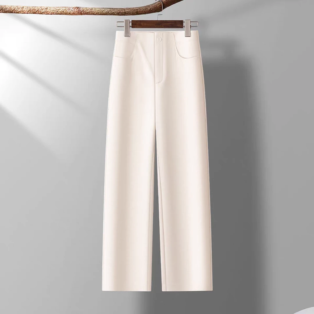 MAOJIE【法棍小直筒】M5821夏季2025新款设计感垂坠烟管裤