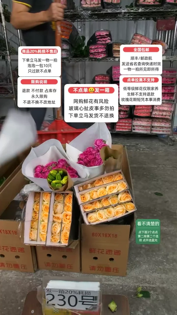 20%耗损发一箱❤号230