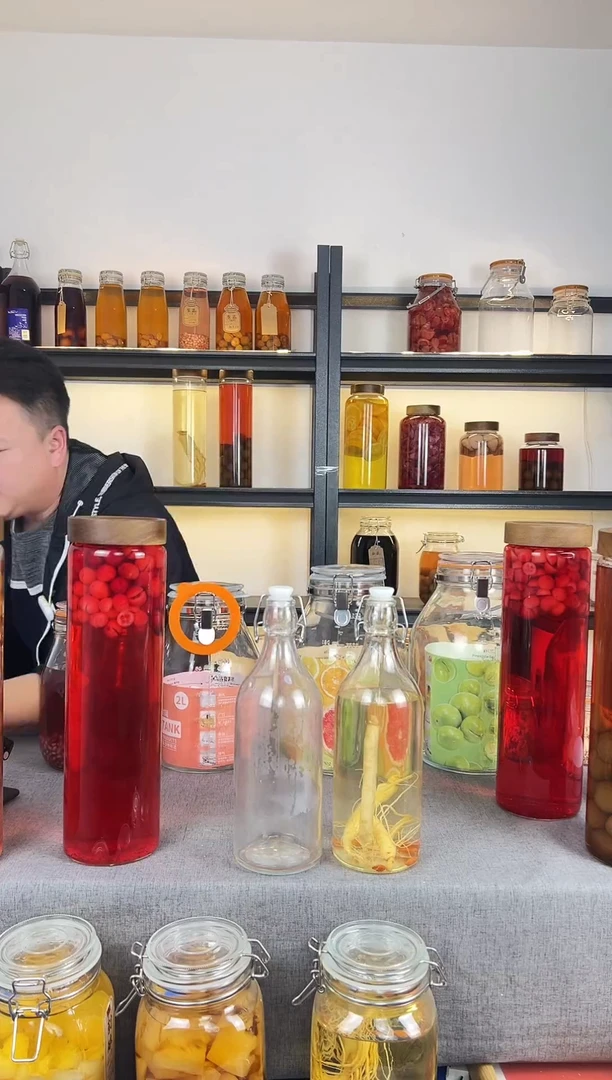 普通玻璃盖子款喜碧 温顿1100ml 两只装