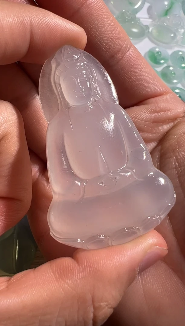 未镶嵌定制翡翠素衣