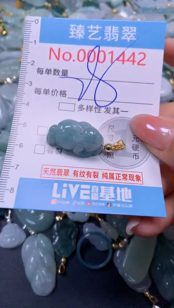 颈饰未镶嵌翡翠1442