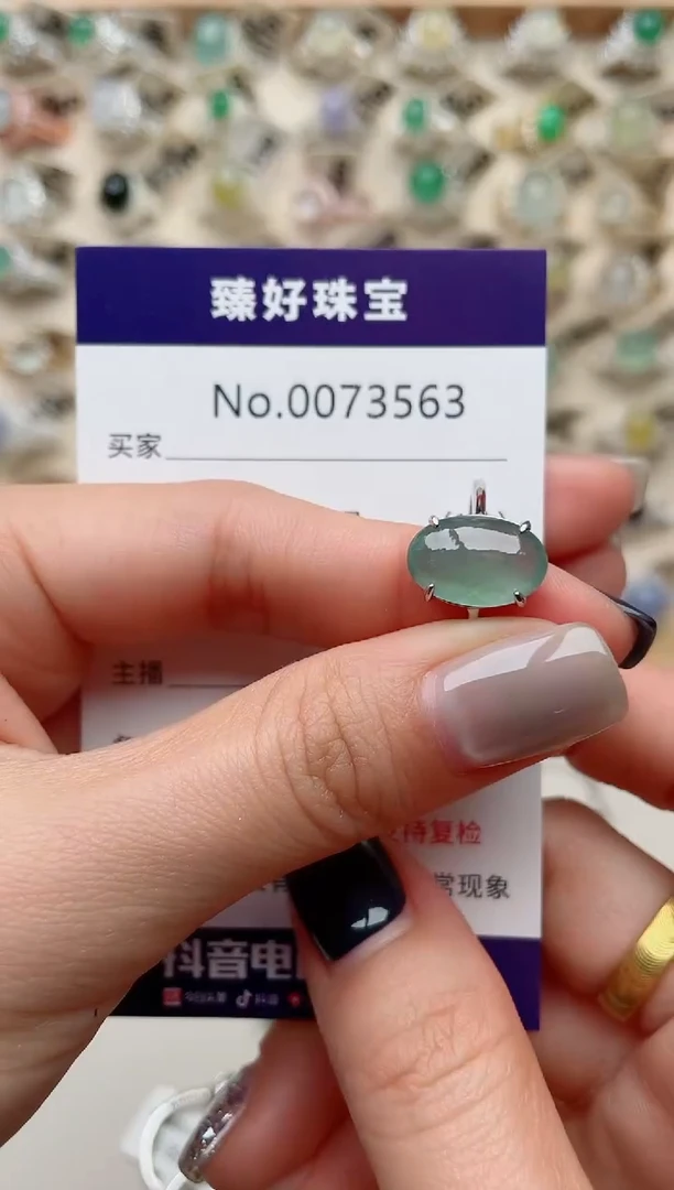 【闪购商品】翡翠戒指银S925镶嵌..........