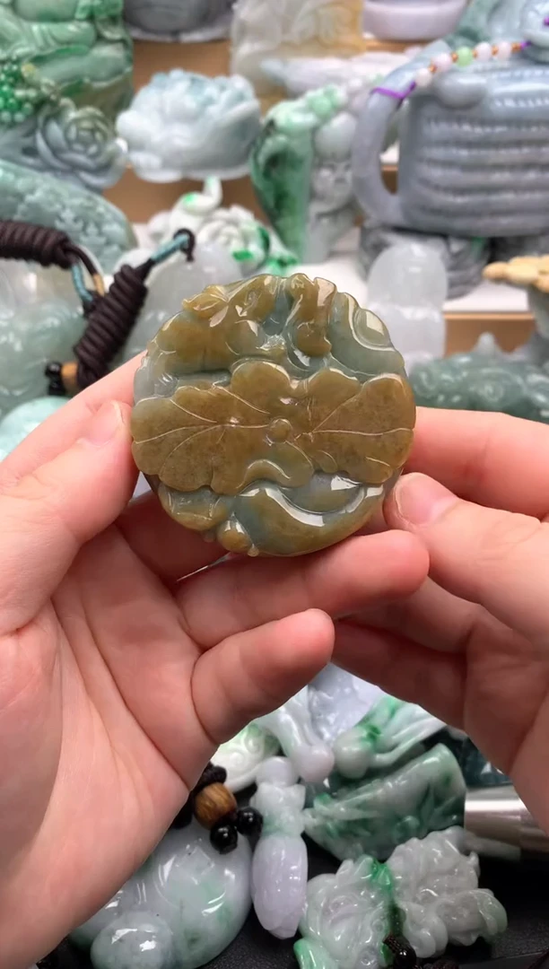 吊坠(不含链)未镶嵌翡翠1