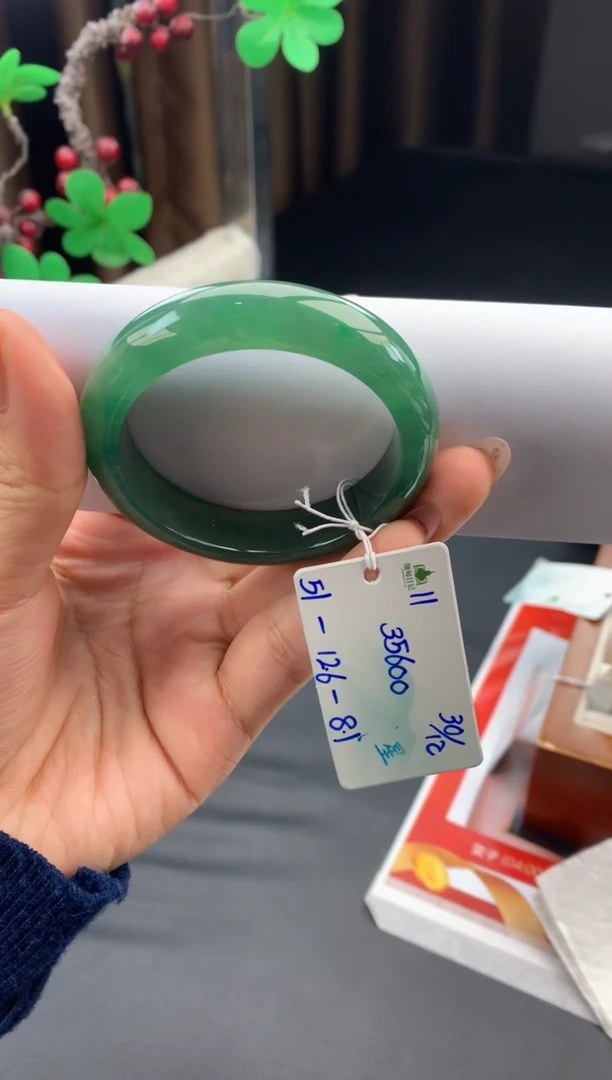 未镶嵌手镯翡翠翡翠自带#送人#，假一赔三