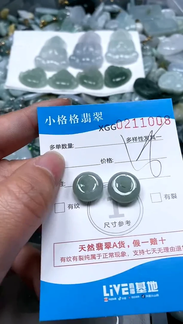 【闪购商品】翡翠颈饰未镶嵌闪购商品0211008