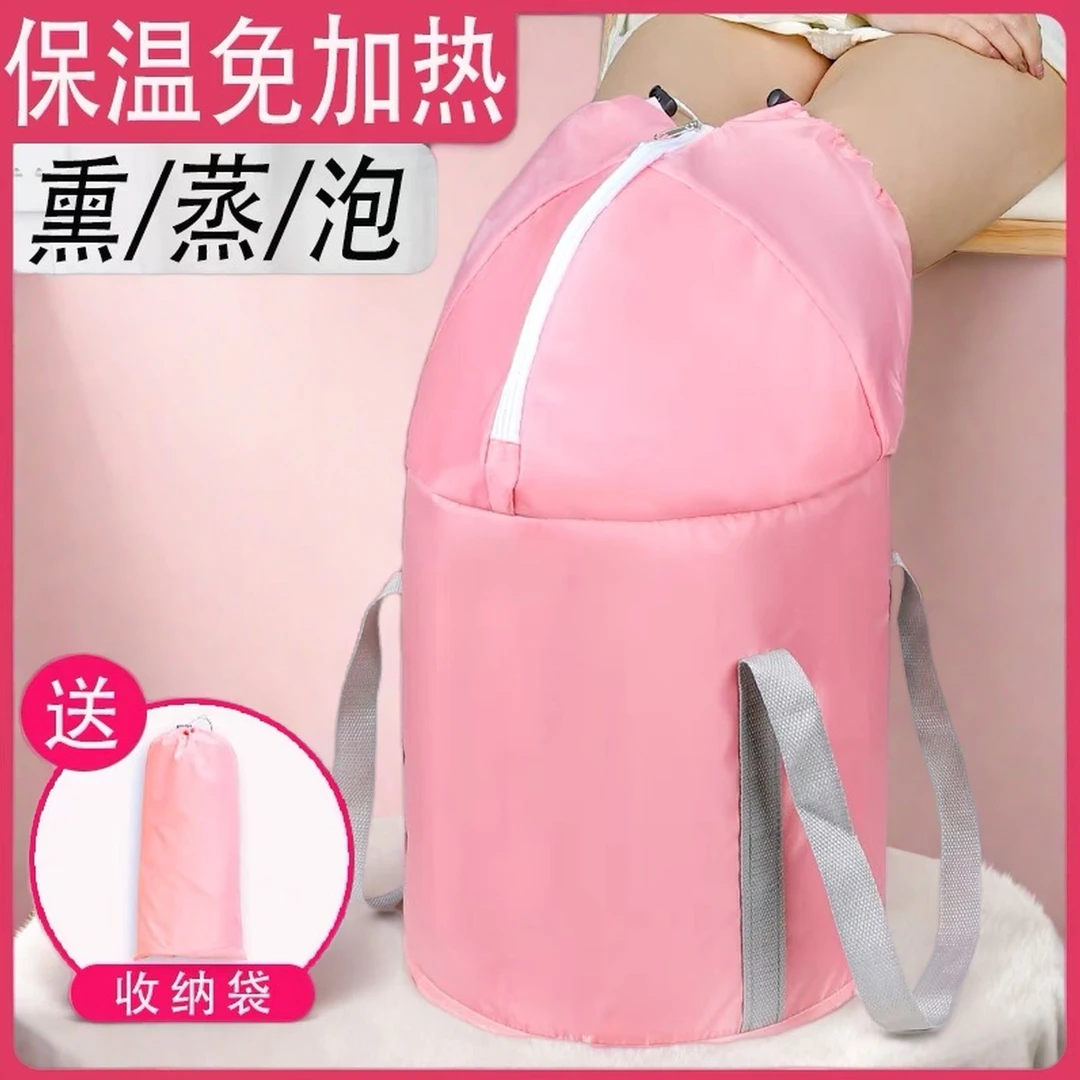 泡脚桶家用可折叠便携式洗脚盆泡脚袋高深过小腿足浴养生恒温神器