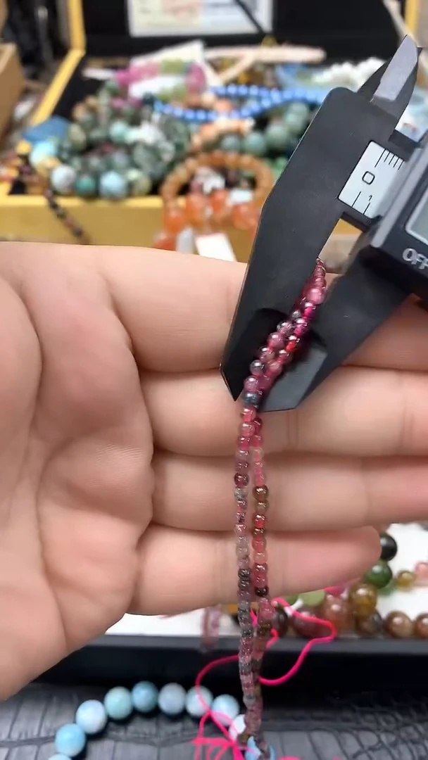 碧玺珠宝半成品未镶嵌手链42