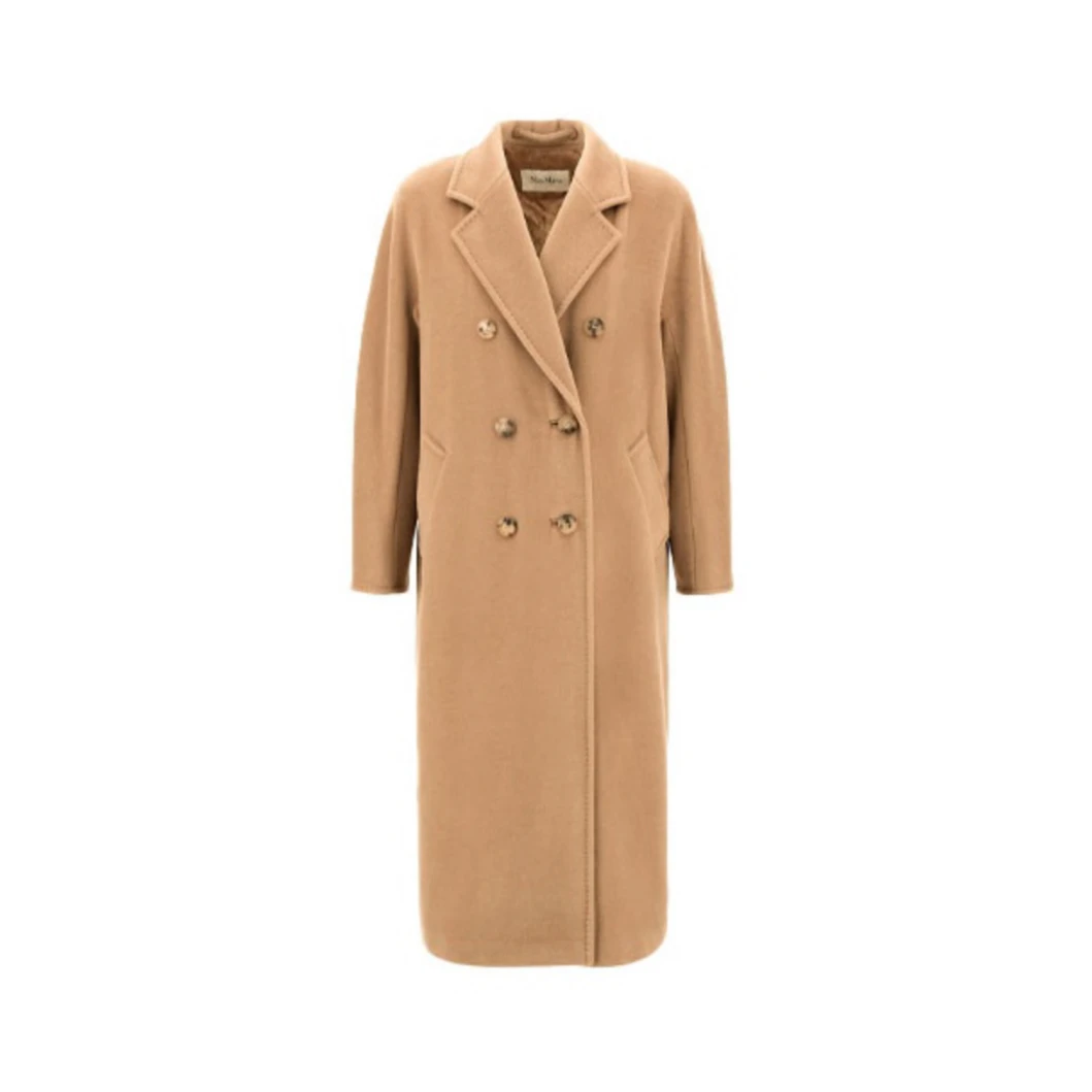 未使用 MaxMara 【念念】经典款Madame 101801 羊毛羊绒大衣驼色