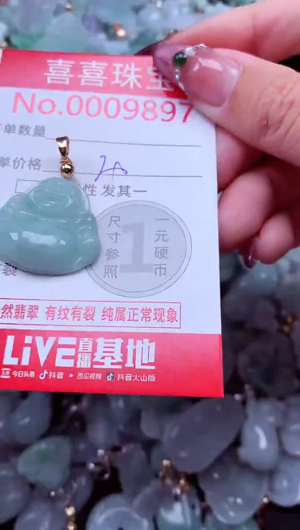 颈饰未镶嵌翡翠9897