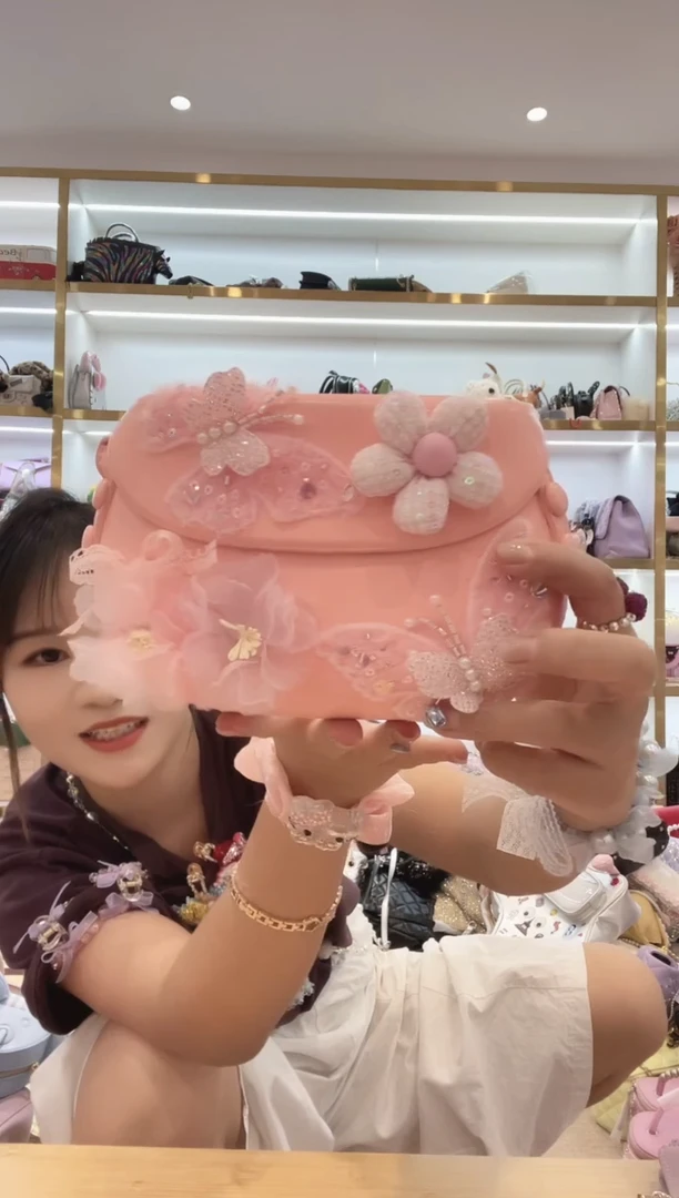 PVC木****心格格家定制女包055