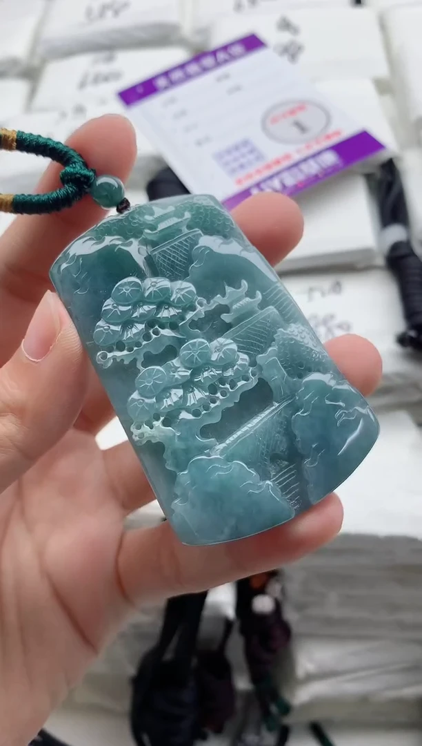 颈饰未镶嵌翡翠8