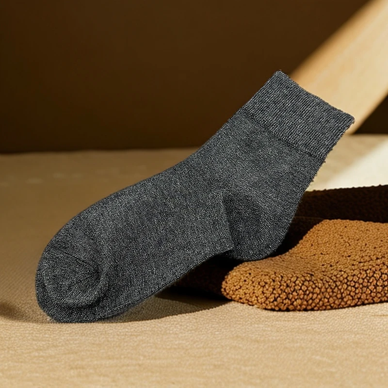 【足力健】中筒纯棉老人袜