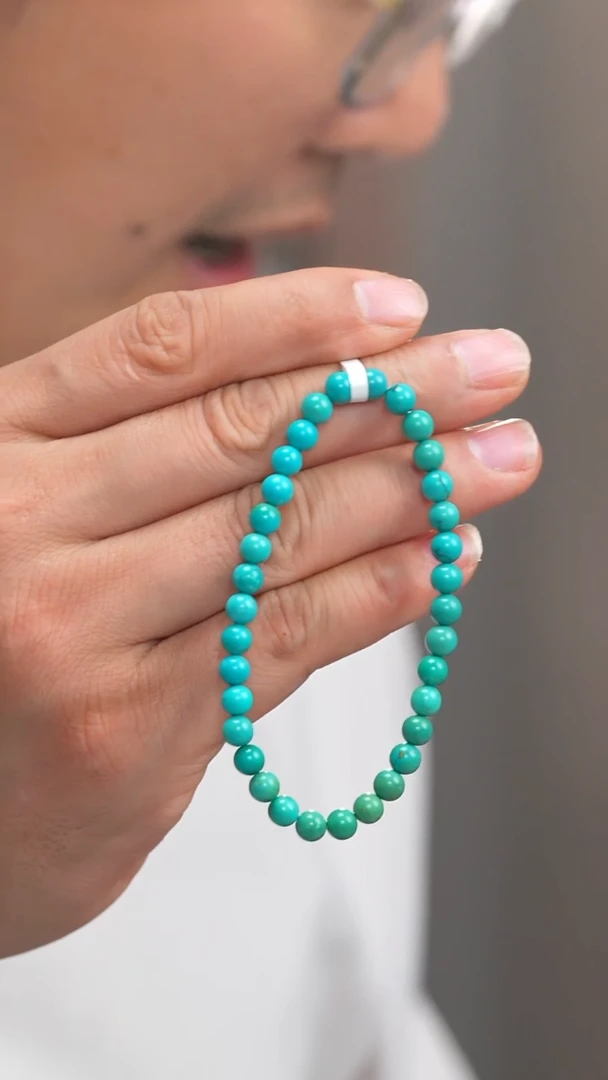 未镶嵌绿松石手串1