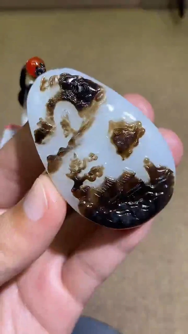 颈饰未镶嵌和田玉A7