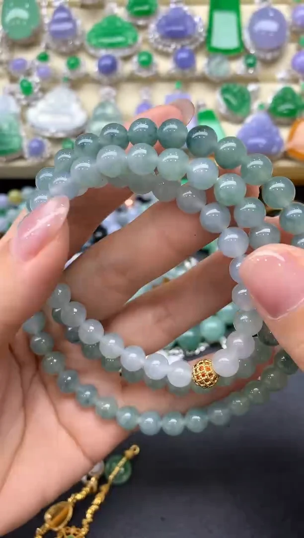 【闪购商品】翡翠手链未镶嵌290中国好珍宝