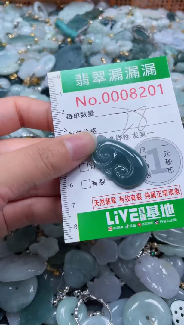 颈饰未镶嵌翡翠8201